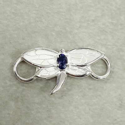 LeStage Convertible Bracelet Clasp Iolite Dragonfly Sterl Silver SB5623