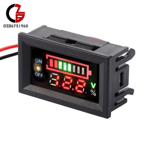 LED Digitalanzeige Li-Ion Akku Voltmeter 2S 3S 4S Batteriekapazitätstester - Bild 14 von 32