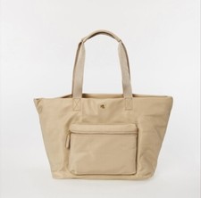 Polo Ralph Lauren Logo Shoulder Shopper Tote Bag Beige New RRP £225.00