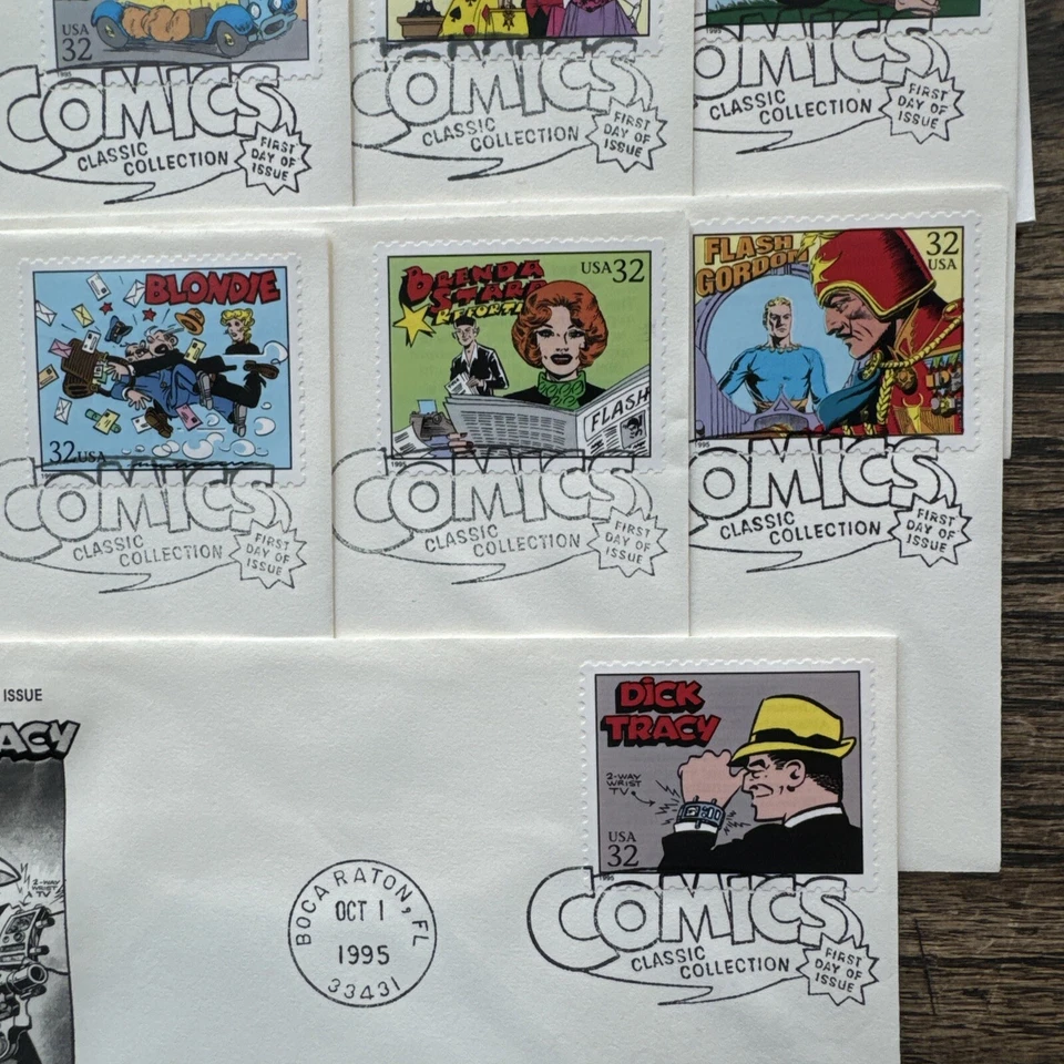Comic Strip Stamps First Day Issue 1995 Lot of 20 - Image 3 of 4