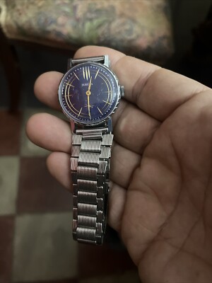 Orologio da uomo Pobeda, realizzato in URSS negli anni '80