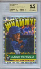 2019 VLADIMIR GUERRERO JR DONRUSS PANINI WHAMMY #W 3 BGS GEM MINT 9.5
