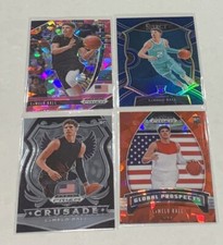 LaMelo Ball Global Prospects- Crusade- Cracked Ice & Blue (4) Rookie Card Lot!