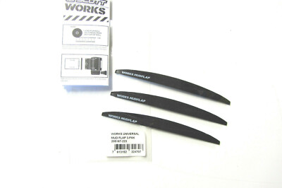 3er Pack Mud Flap für das Works Roll-Off-System Recoil und Voltage Fahrerbrille