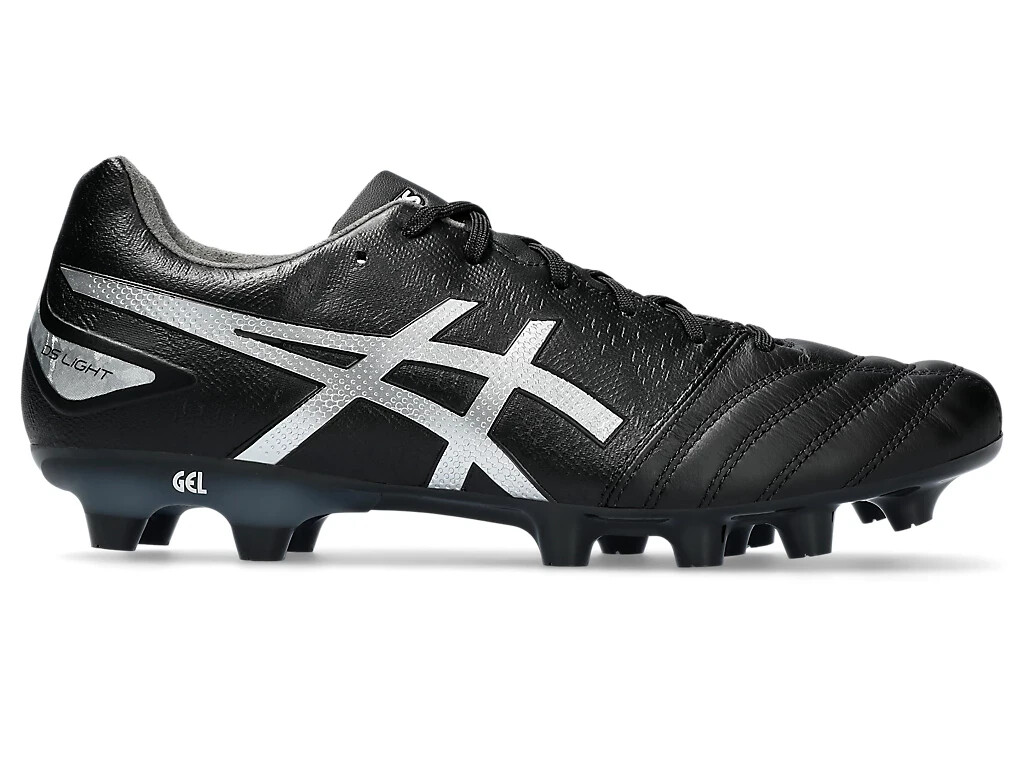 ASICS Soccer Football Shoes DS LIGHT PRO 1103A095 Black Silver