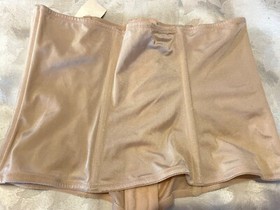 NWT CURVATION 5303483 Hook & Eye True Nude 4XL Waist Cincher Corset