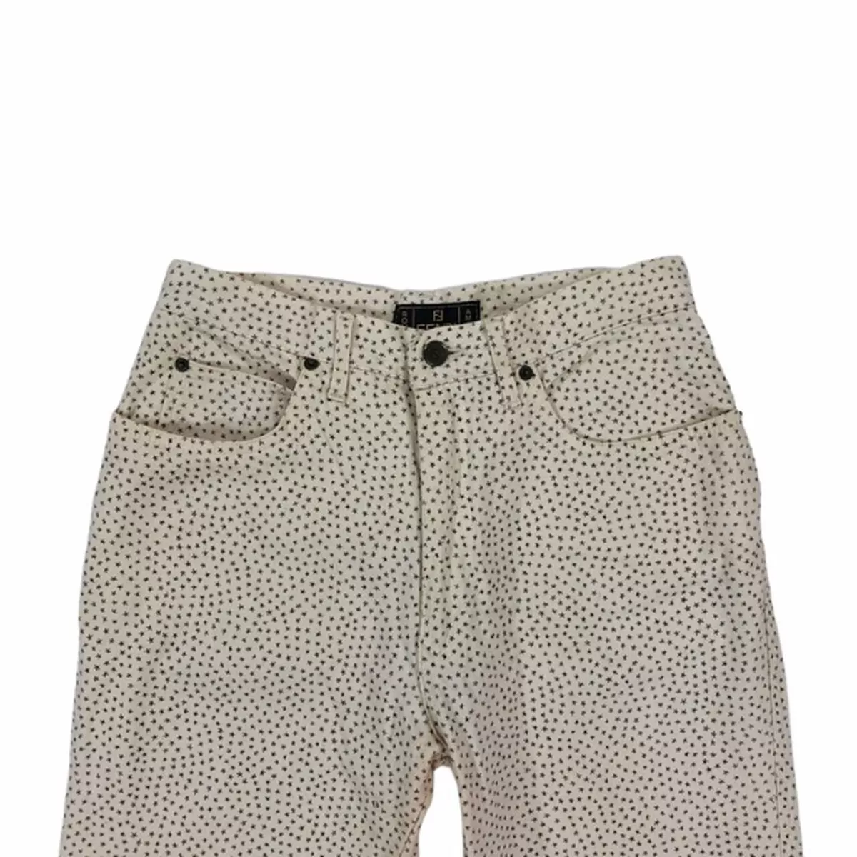 Fendi zucca print hot sale jeans