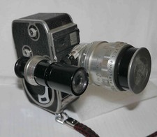 Caméra vintage Paillard Bolex C8 (Cinor 1:2.8 – F=12.5-36) pour pièces