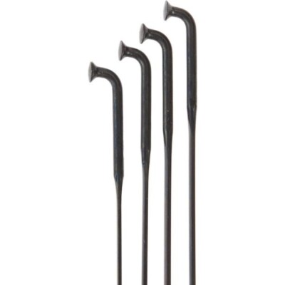 SAPIM CX-RAY Spokes BLACK Bladed J-Bend NEW, Includes FREE