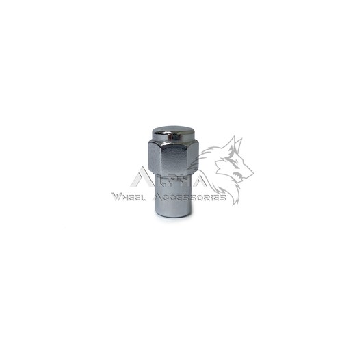 20 Chrome 7/16-20 Mag Lug Nuts 0.75" Shank For Chevy Buick Pontiac Flat Top 7/16 - 第 7/7 張圖片