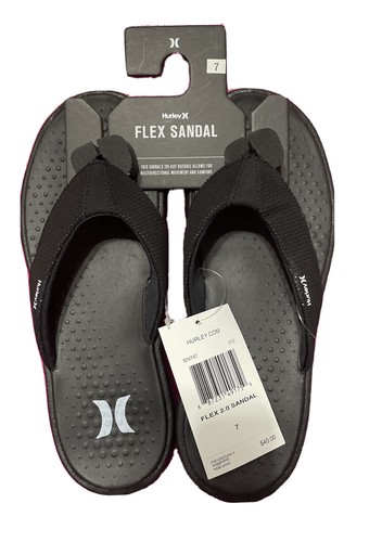 hurley flex flip flops