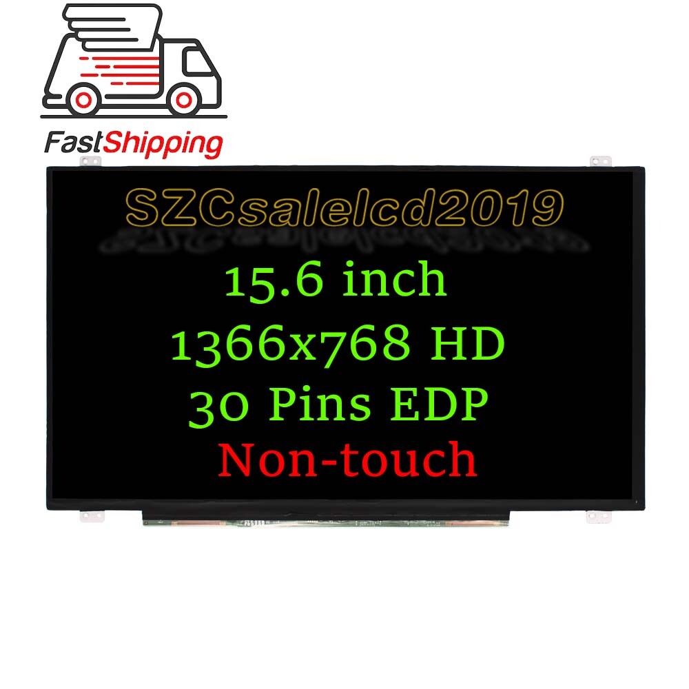For Dell Latitude E5550 P37F HD 30 PIN LED LCD Display Non