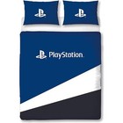 PlayStation Official Double Duvet Cover Set Banner Design 2in1 Bedding