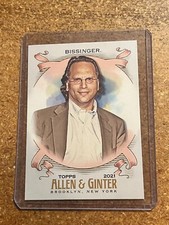 2021 Topps Baseball Allen & Ginter # 262 Buzz Bissinger Journalist & Author