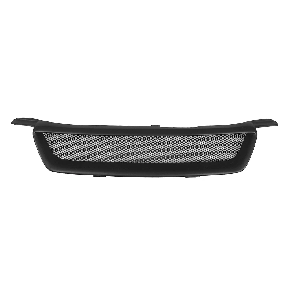 Parrilla de parachoques delantero malla para Toyota Camry 4 puertas 2000-2001 negro mate 1 pieza Foto 3 de 4