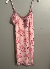Wild Fable Women's Pink Floral Lace Slip Dress Size XS NWT