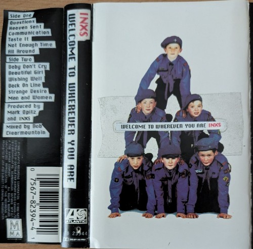 INXS 3 x CASSETTE LOT welcome to wherever, kick, listen like thieves FREE POST - Picture 2 of 9