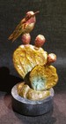 Bronze sculpture by Eugene Morelli: "Desert Jewel" 2004, Black Marble Base — photo 1