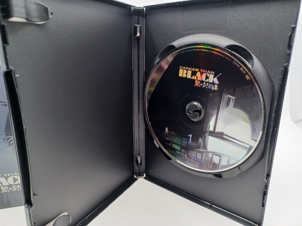 Darker than BLACK Limited Edition (LE) Art box And Vol 1 DVD anime