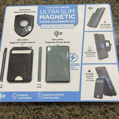 It's Just Smart Qi2 Ultra Slim Magnetic Phone Accessory Kit - Power Bank