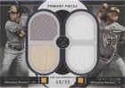 2024 Topps Museum Collection - Christian Yelich Corbin Burnes #DPQR-YEB