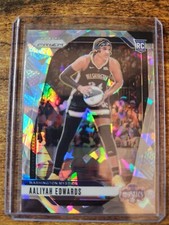 2024 WNBA Prizm Aaliyah Edwards Cracked Ice Prizm Rookie RC #70 Mystics