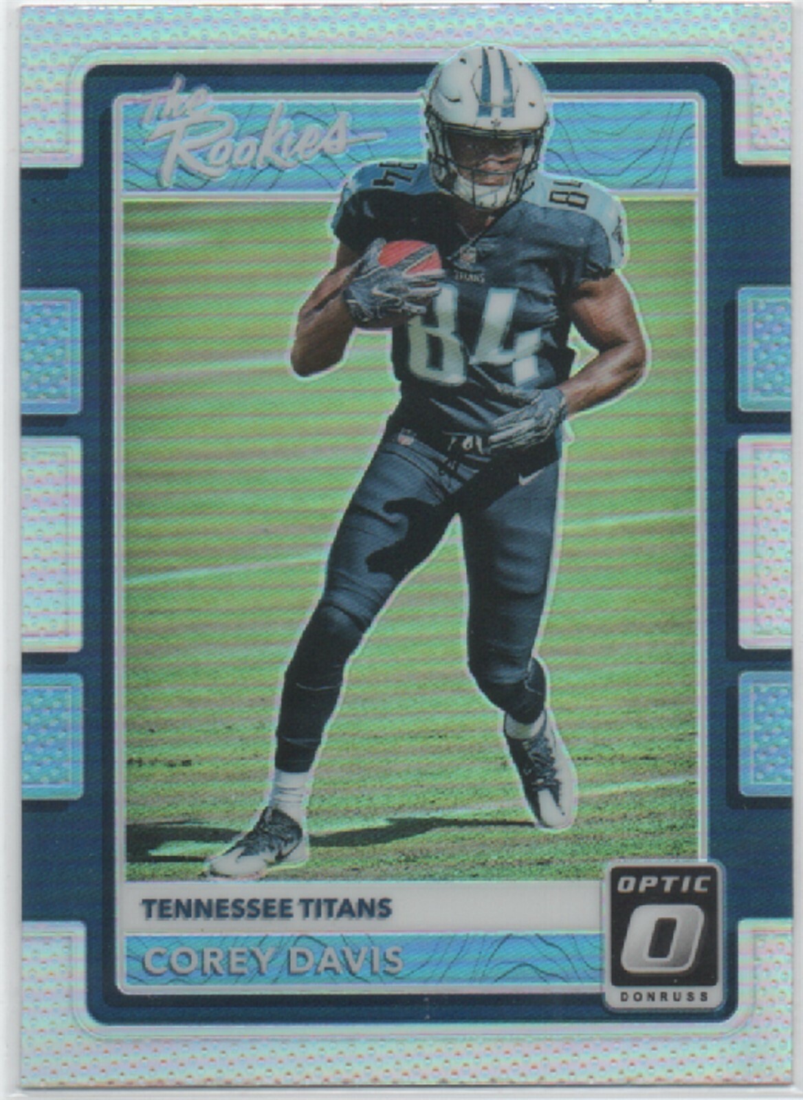 2017 Donruss Optic THE ROOKIES #4 Corey Davis TENNESSEE TITANS Rookie Card 23