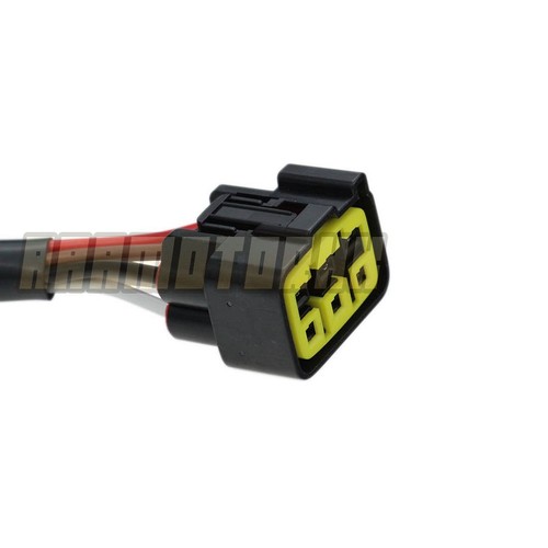 Conector de enchufe macho regulador rectificador 6 vías para Suzuki LT-A400 LT-A500 nuevo - Imagen 4 de 5