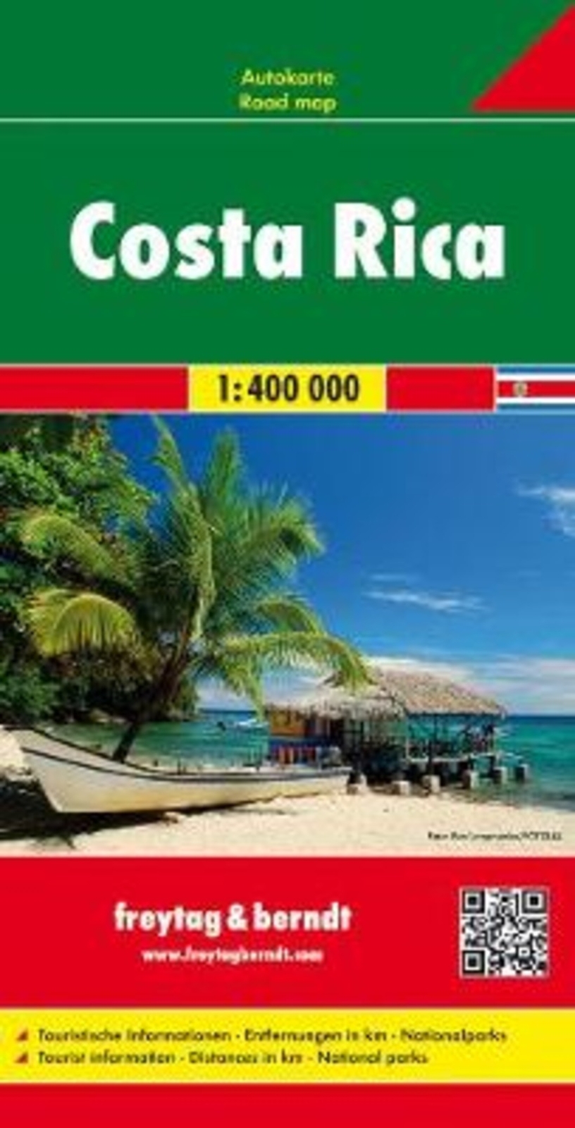 COSTA RICA 1:400.000 - AA.VV. 9783707913910