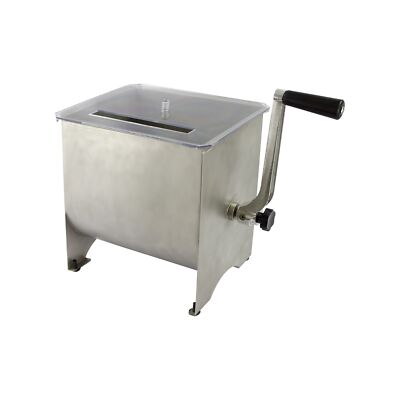 Chard MM-102, Meat Mixer with Stainless Steel Hopper, 20lbs , silver