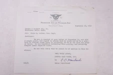 1940 Lamson Goodnow Boston MA Gear Works Inc North Quincy Ephemera P571H