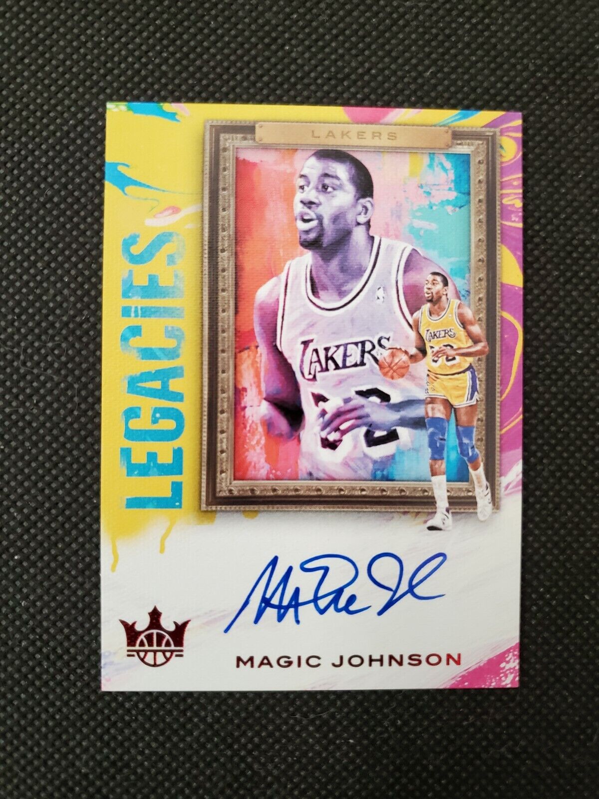 Panini Magic Johnson auto /35