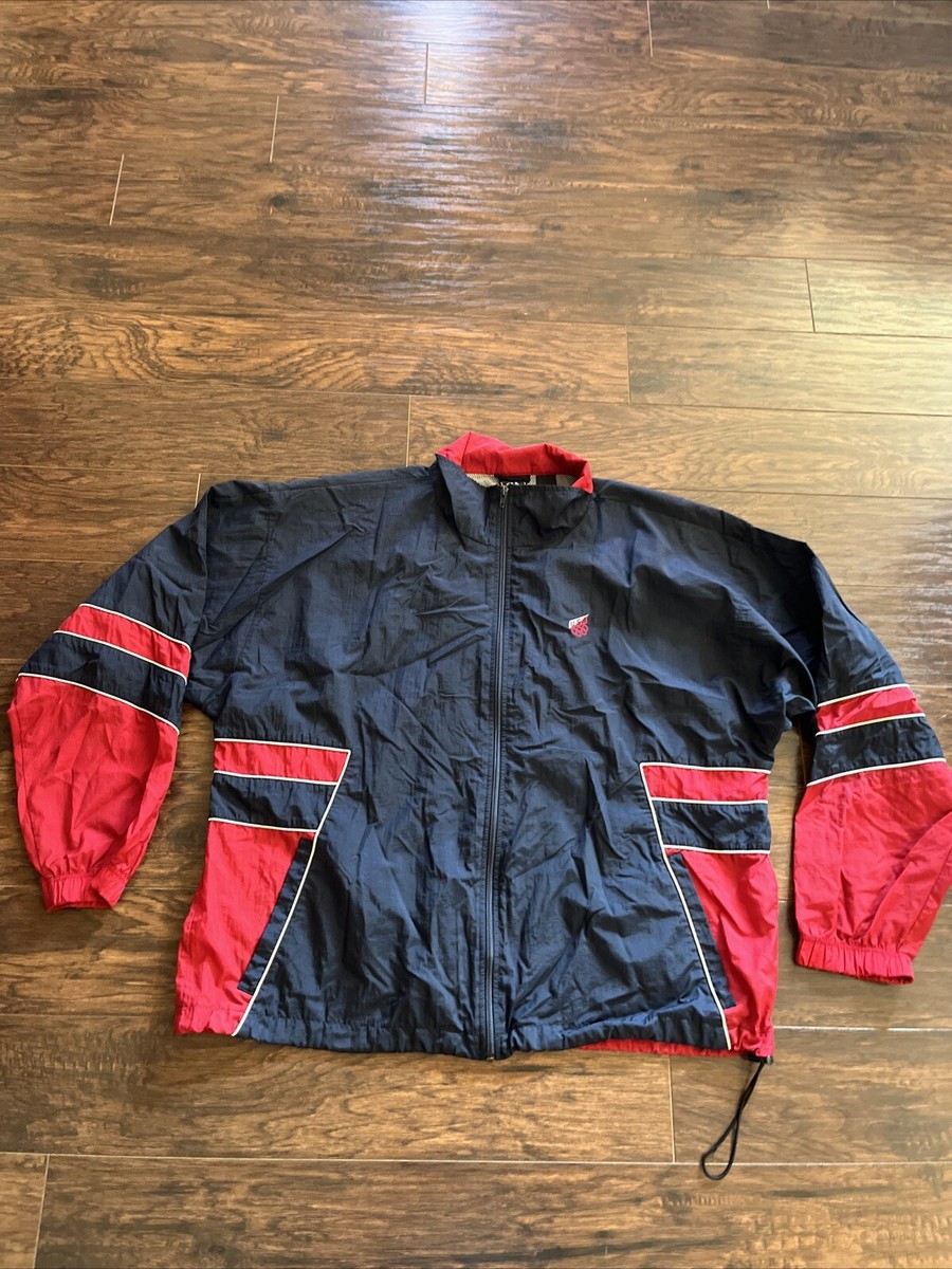 Vintage JC Penney USA Olympic Windbreaker Zip Up Jacket Size X