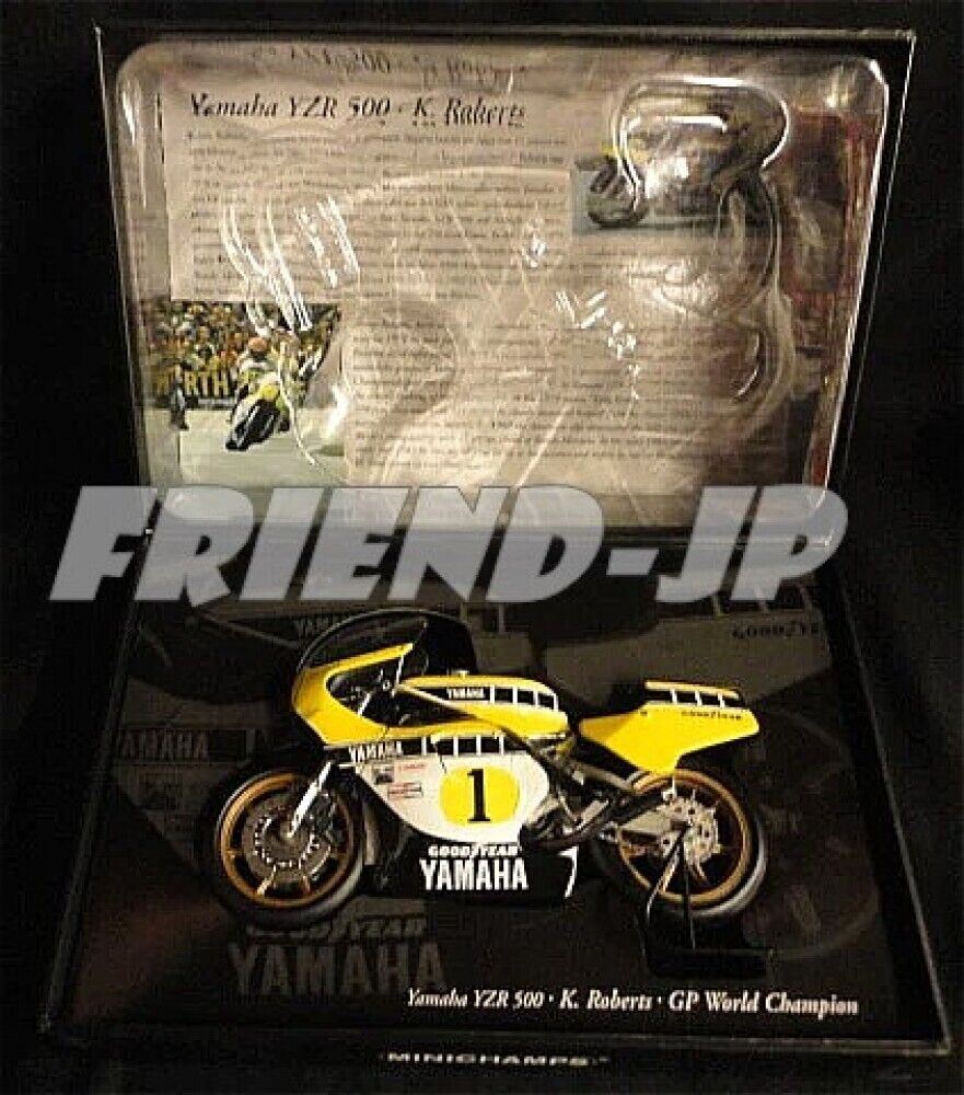 MINICHAMPS 1/12 YAMAHA YZR 500 #1 K.ROBERTS GP WORLD