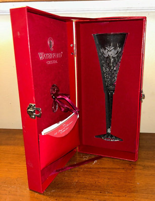 Waterford Crystal 2nd ED 12 Days of Xmas Two Turtle Doves Flute - Ireland