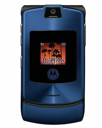 Original Motorola RAZR V3i Unlocked Flip Mobile Phone 1.2MP Camera