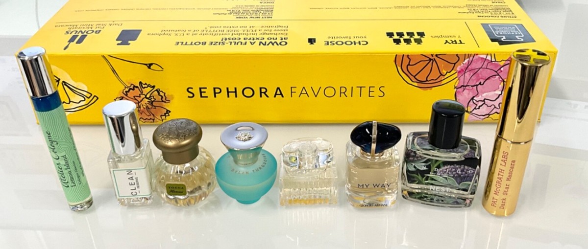 Sephora Favorites Deluxe Perfume Sampler 8pc Set • NEW NO