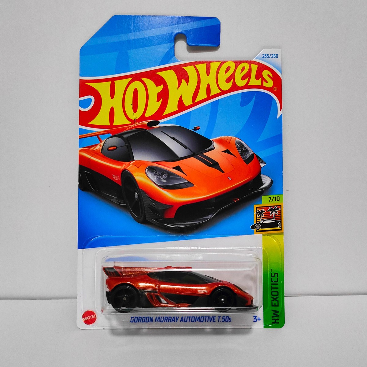 T.50s GMA Gordon Murray T50s rare orange color Hot Wheels #235