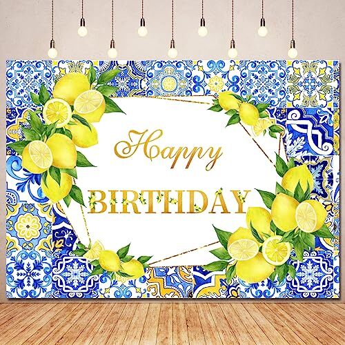 Lemon / Party People ２枚セットThe Birthday Amazon.com: Lewtemi 22 Pcs Lemon Party Decorations Include 2