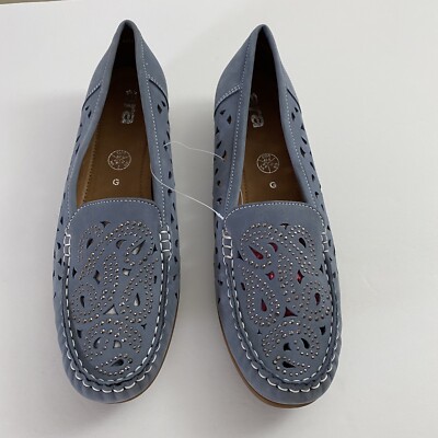 Blue Ara Loafers Size 11