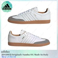 Adidas Samba Made in Italy White Gum for sale | eBay