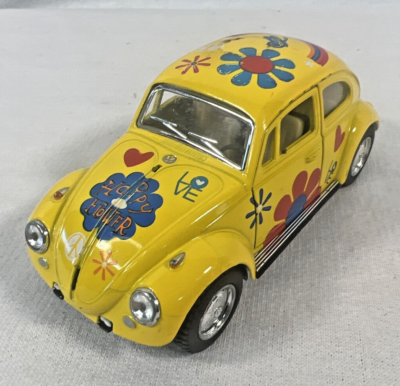 Volkswagen Classical Bug 1967 Happy Flower by Kinsmart | eBay