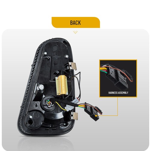 Pair LED Tail Lights For Mini Cooper R50 R52 R53 Sequential Rear Lamps 2002-2006 - Picture 19 of 19