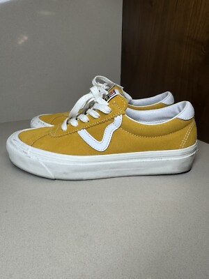 VANS Style 73 DX  Anaheim Factory - Saffron  Yellow Men s US6.5 WomenUS 8
