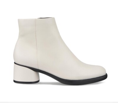 Ecco Women Sculpted Luxury 35mm Ankle Boot Limestne 8-8.5