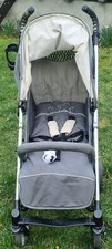 Kinderbuggy Fa. Hauck, Farbe Grau mit Zubehör. 