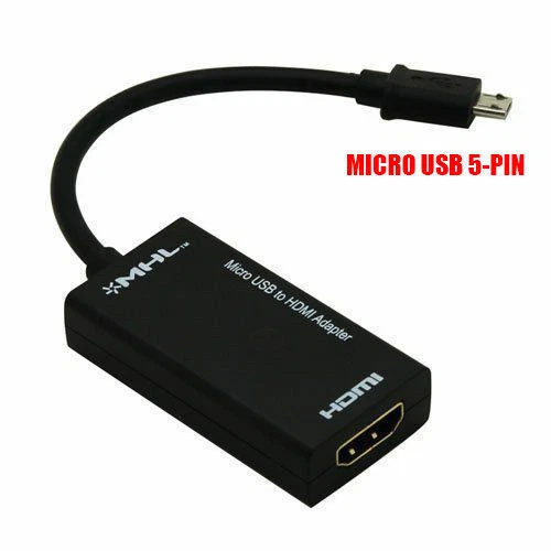 MHL Micro USB 2.0 to HDMI Adapter Cable for Android Phone Smartphone Tablet TV - Image 3 of 4