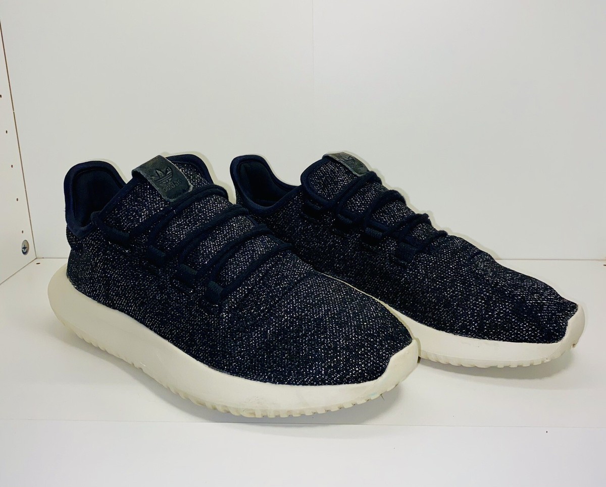 Adidas Tubular Shadow Sneaker Black Glitter Sneakers #AC8028
