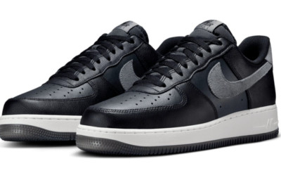 Authentic Nike Air Force 1  '07 LV8 / Men's / Black-Smoke Grey FJ4170-004 NIB