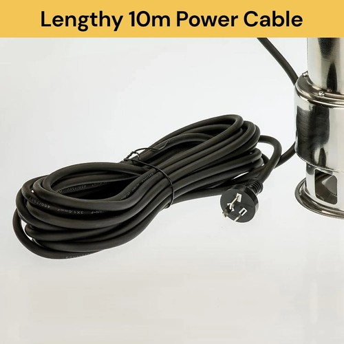 1100W SUBMERSIBLE DIRTY WATER GARDEN IRRIGATION DRAIN ELECTRIC TANK PUMP 15000L - Picture 4 of 10